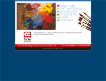 Tablet Screenshot of chesanstationery.com